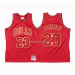 Maglia Chicago Bulls Michael Jordan NO 23 Retro 2020 Chinese New Year Rosso