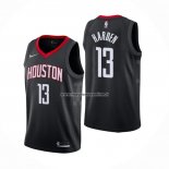 Maglia Houston Rockets James Harden NO 13 Statement Nero