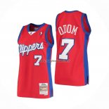 Maglia Los Angeles Clippers Lamar Odom NO 7 Mitchell & Ness 2000-01 Rosso