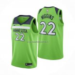 Maglia Minnesota Timberwolves Andrew Wiggins NO 22 Statement Verde