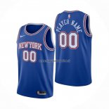 Maglia New York Knicks Personalizzate Statement 2019-20 Blu