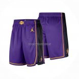 Pantaloncini Los Angeles Lakers Statement 2022-23 Viola
